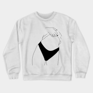 teasing girl Crewneck Sweatshirt